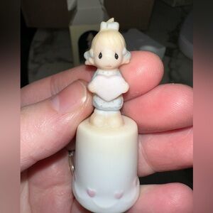 1985 Precious Moments God is Love Dear Valentine hand painted